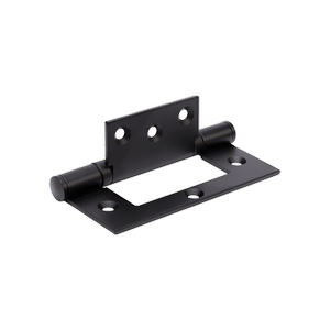 Zanda 100x70mm Matt Black Fast Fix Bearing Hinge