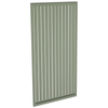 ProtectorAl 300-1000W X 1001-2000H Pale Eucalypt Aluminium Welded Slat Panel Vertical 9mm Gap