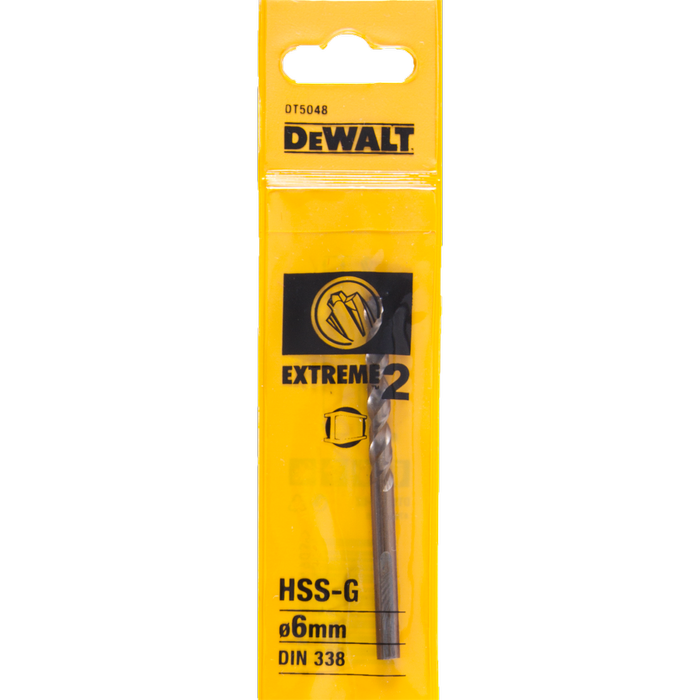 DeWALT 6mm Extreme 2 Metal Drill Bit