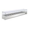 Polar G-series Countertop Prep Fridge 10x 1/4gn - Countertop Prep Fridges (g611-a)