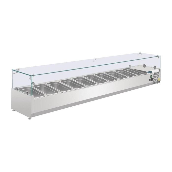 Polar G-series Countertop Prep Fridge 10x 1/4gn - Countertop Prep Fridges (g611-a)