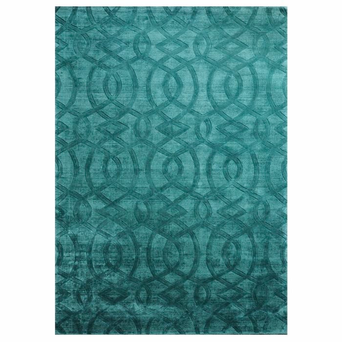 Rug Republic 160 x 230cm Sparko Teal Viscose Rug