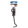 Zenith 200mm Matte Black Gate Hook and Eye