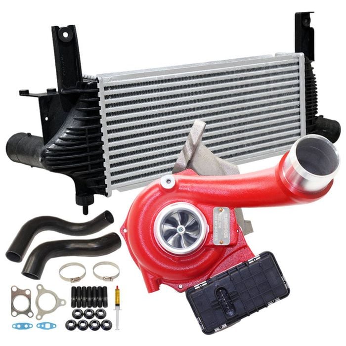 Gen1 High Flow Turbo Charger With 62mm Intercooler & Hoses For Nissan Pathfinder R51 Yd25 2.5l 2010 Onwards