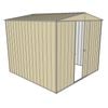 Build-a-Shed 2.3 x 2.3 x 2.3m Front Gable Single Sliding Door Shed - Cream