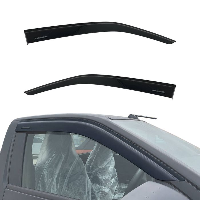 AUSGO Injection Weather Shields for Mazda BT-50 BT50 Single / Extra Cab 2020-Onwards Weathershields Window Visors Wind Deflector