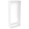 Lugna 2048 x 900 x 380mm White Single Hanging Storage Cabinet - White