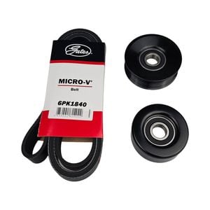 Drive Belt & Idler Pulley Kit For Mazda 2 DY DY5W 1.5L 04/2005-On