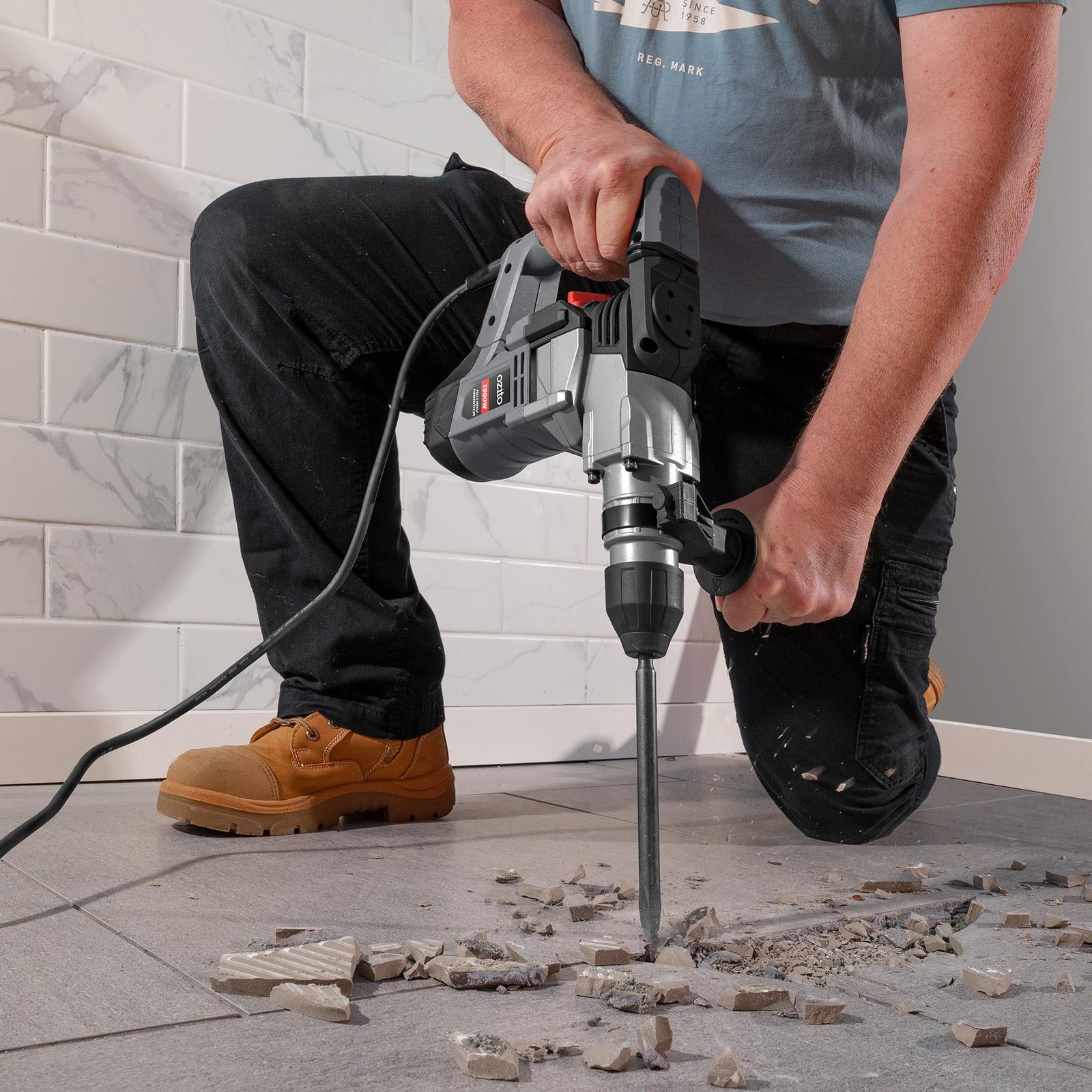 Corded hammer drill bunnings sale