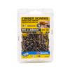 Zenith 8g x 25mm Florentine Bronze Hinge-Long Thread Timber Screw - 100 Pack