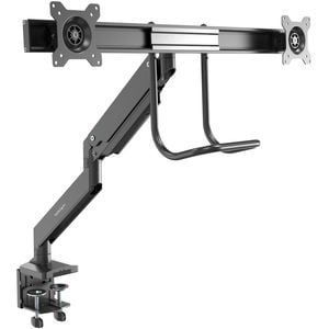 Startech.com Desk Mount Dual Monitor Arm, Ergonomic Vesa Mount 32" (17.6lb/8kg) Displays