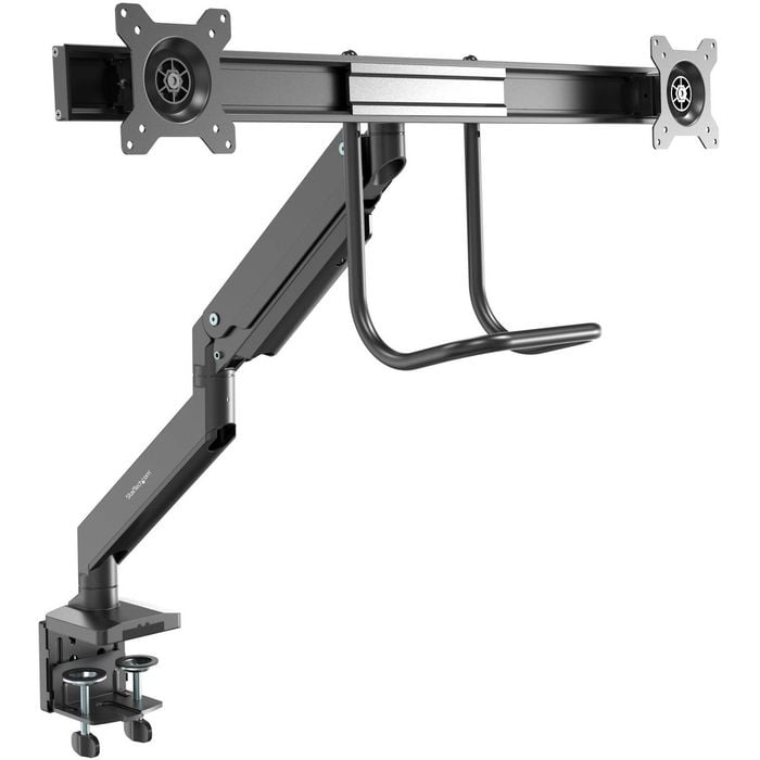 Startech.com Desk Mount Dual Monitor Arm, Ergonomic Vesa Mount 32" (17.6lb/8kg) Displays