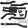 Chevrolet Silverado 1500 Exhaust 6.2L V8 Cat Back Single 3.5 to 3" Dual With Rear Straight Pipe Chrome Tips 409 Stainless Steel