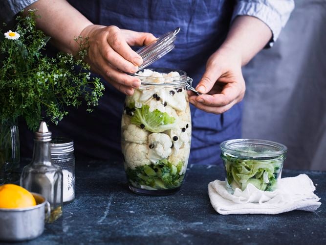 Got more cauliflower than you can handle? Try making a simple cauliflower pickle - it’s delicious served as a condiment to winter curries.