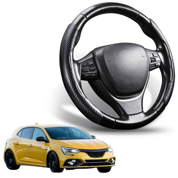 Segmented Steering Wheel Cover for Renault Megane 2017