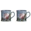 2pk Ashdene New Bone China 440ml/13cm Radiance Misty Mug