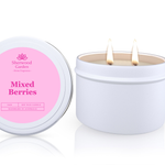 Mixed Berries Soy Candle Tin 165g