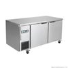Thermaster TS1500BT Stainless Steel Double Door Workbench Freezer