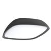 CLA Lighting Doccia Exterior LED Round Wall / Ceiling Light IP65 Dark Grey