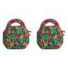 2PK Annabel Trends 30cm Neoprene Lunch Bag Food Storage - Jungle Snake