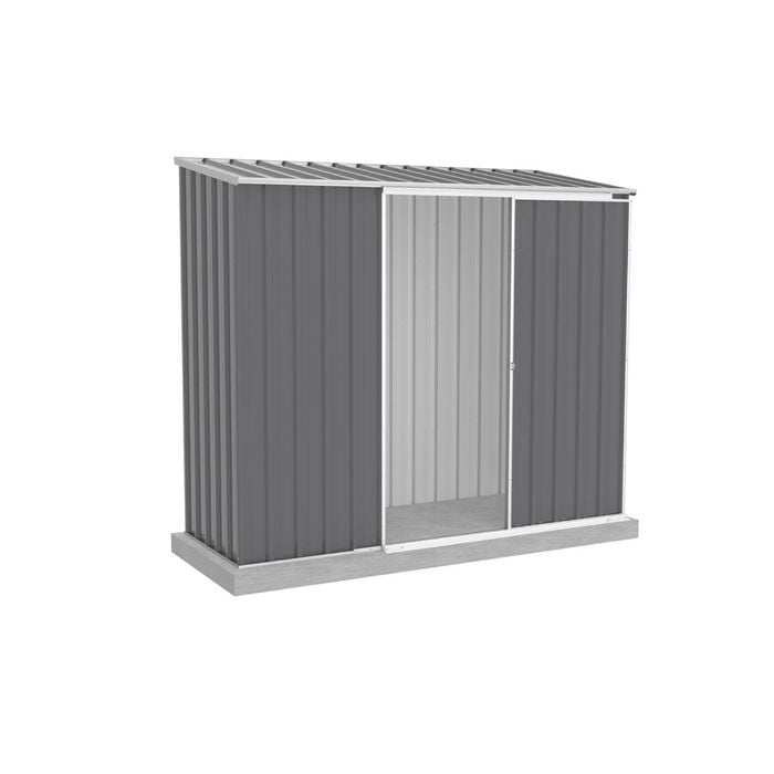Absco Sheds 2.26 x 0.78 x 1.95m Monument Ezislider Single Sliding Door Garden Shed
