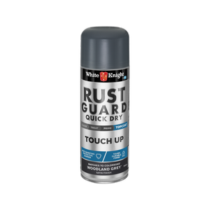 White Knight Rust Guard 300g Woodland Grey Satin Touch Up Spray Paint