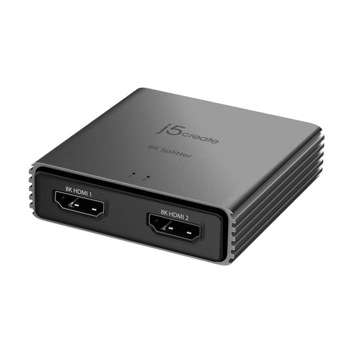 J5create 8k Usb-c To Dual Hdmi 2-way Display Splitter Extender