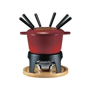 Swissmar Sierra 11pc Fondue Set Cherry Red