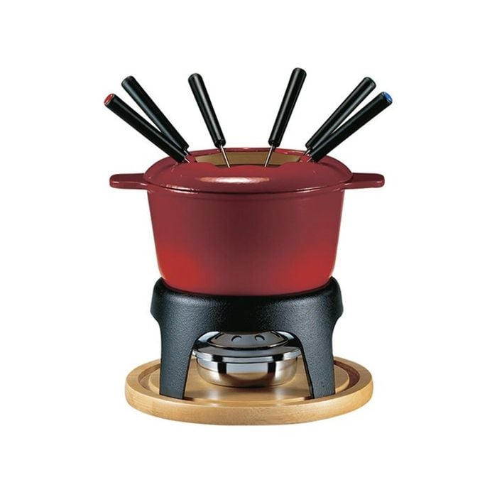 Swissmar Sierra 11pc Fondue Set Cherry Red