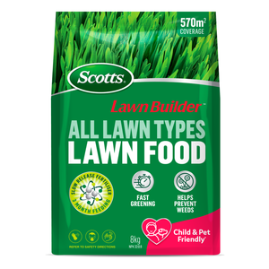 Scotts Lawn Builder 8kg All Lawn Types Lawn Food