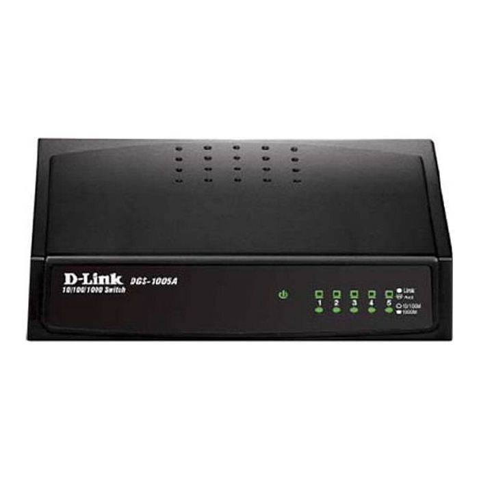 D-Link DGS-1005A 5-Port Gigabit Desktop Switch