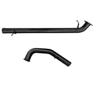 Ignite Exhausts Dpf Back For Ford Ranger Next Gen 3l V6 Td 3 Inch With Pipe Only Black Aluminised Steel
