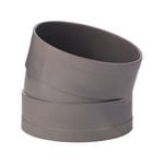 Marley 90mm x 15° Stormline F+F Plain Bend