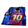 NNEOBA Football Star Flannel Blanket - Super Soft, 150x200 cm