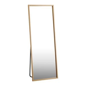Oikiture 166x60cm Rectangle Wooden Full Length Mirror Floor Mirrors