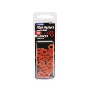 Zenith 3/16" And M5 Fibre Washer - 50 Pack