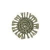 Fringe Green Coaster Round PACK of 12