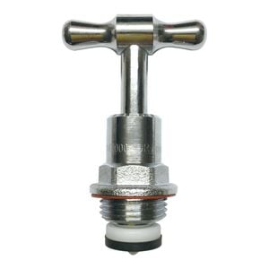 Kinetic 15mm Chrome Garden Tap Top Assembly