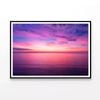 Aerial View Sunset Sky  Print 100% Australian Made 120x90cm  (Poster)