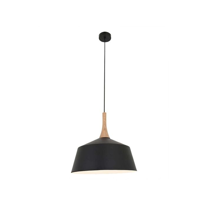 CLA Lighting NORDIC Angled Dome Pendant Light - Medium/Black