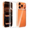 For Apple iPhone 18 Pro Max /17 Pro Max Clear Case Slim With 4 Corners [Shock Absorption] Hard Back Soft Bumper Cover