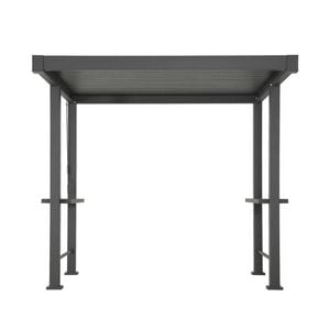 Coolaroo 3m x 2.5m Charcoal Grill & Gather BBQ Gazebo