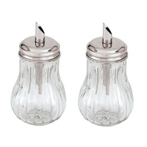 Trenton Glass Sugar Dispensers - 285ml - Set Of 2