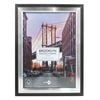 Unigift Brooklyn Wooden/Glass Picture Photo Frame A4 Black/Silver