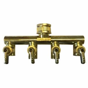 Holman 4 Way Metal Tap Outlet