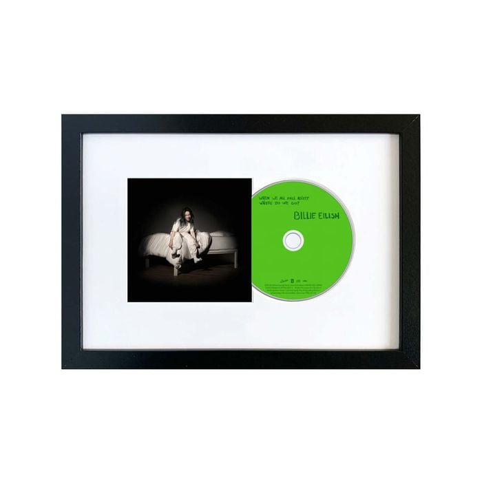 Billie Eilish - When We All Fall Asleep Where Do We Go - CD Framed Album Art