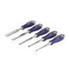 IRWIN Marples High Impact Chisel Set With Strike Cap - 5 Pack