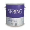 Spring 4L White Low Sheen Interior/Exterior Paint - 4L