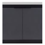 AlfrescoPlus Cadet Grey Double Door Module
