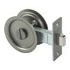 Lemaar 65mm Gunmetal Grey Round Cavity Pull Sliding Door Privacy Set 56195GMG